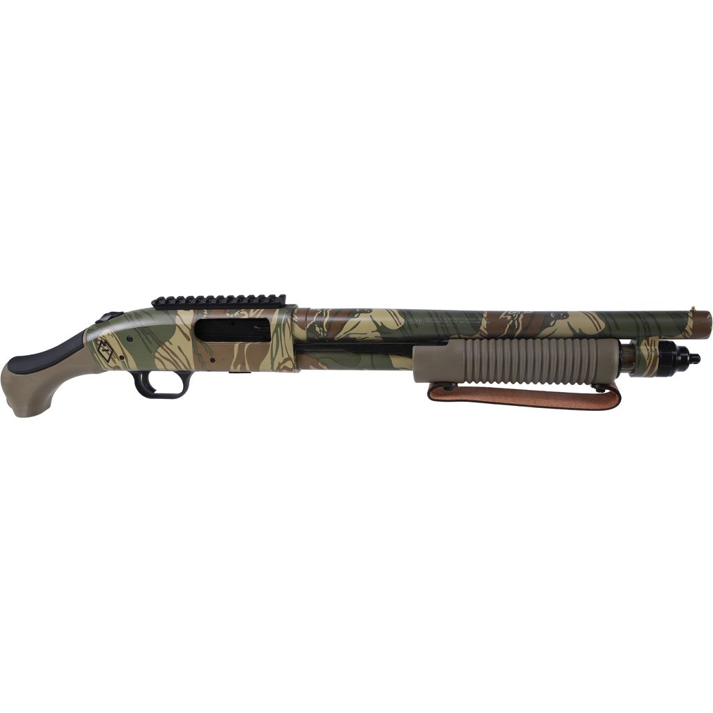 Mossberg 590 Shotgun 12 ga. 14.375 in. Rhodesian Brushstroke 3 in.