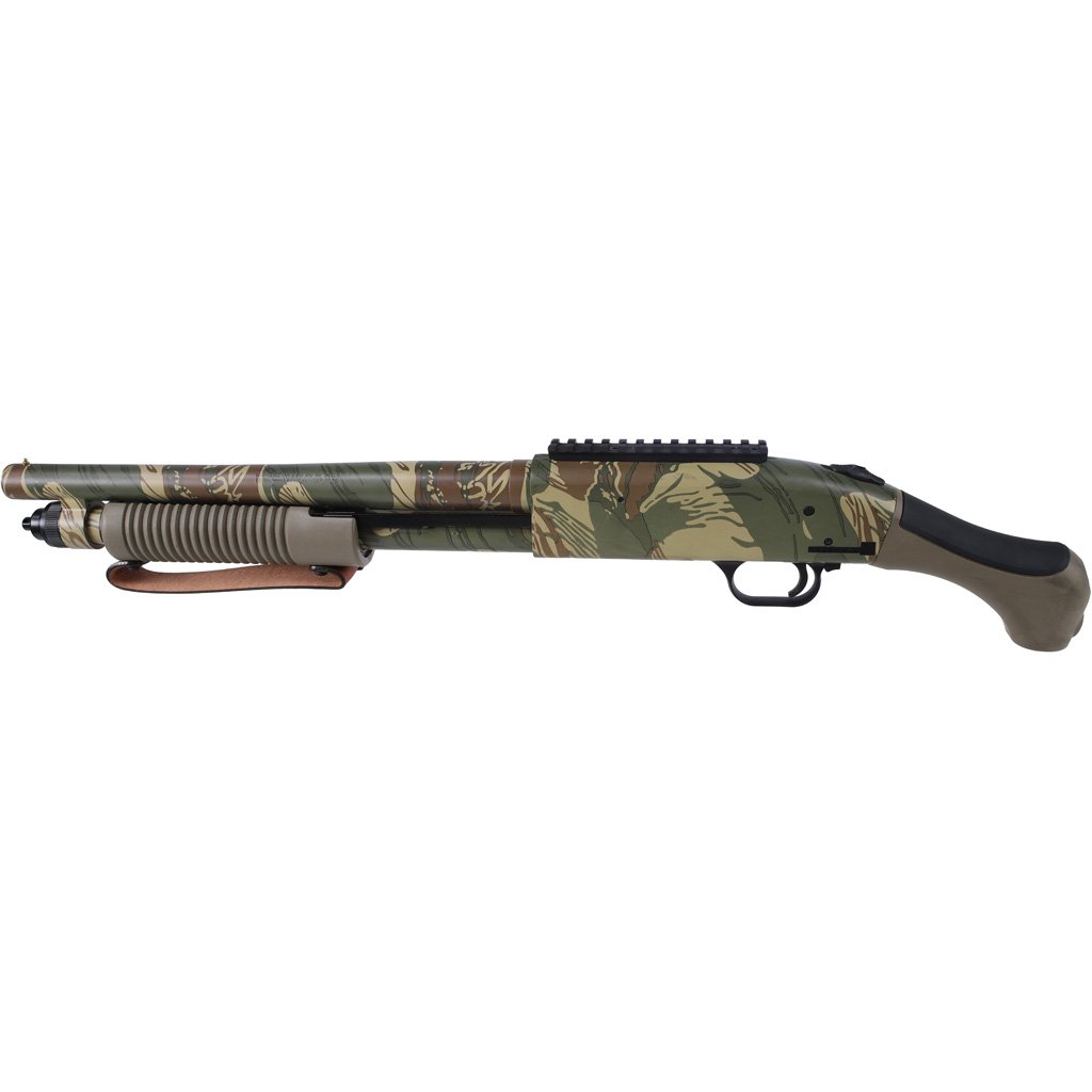 Mossberg 590 Shotgun 12 ga. 14.375 in. Rhodesian Brushstroke 3 in.
