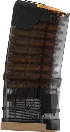 LANCER MAGAZINE L5AWM AR-15 - 300BLK 20RD TRANSLUCENT SMOKE