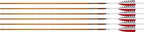 429761.jpg EASTON ARROW 6.5 CARBON LEGACY - 340 4" FEATHER LEFT HELI. 6PK