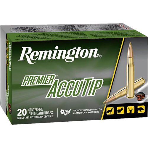 Remington Premier AccuTip Centerfire Rifle Ammo 221 Fireball 50 gr. AccuTip 20 rd.