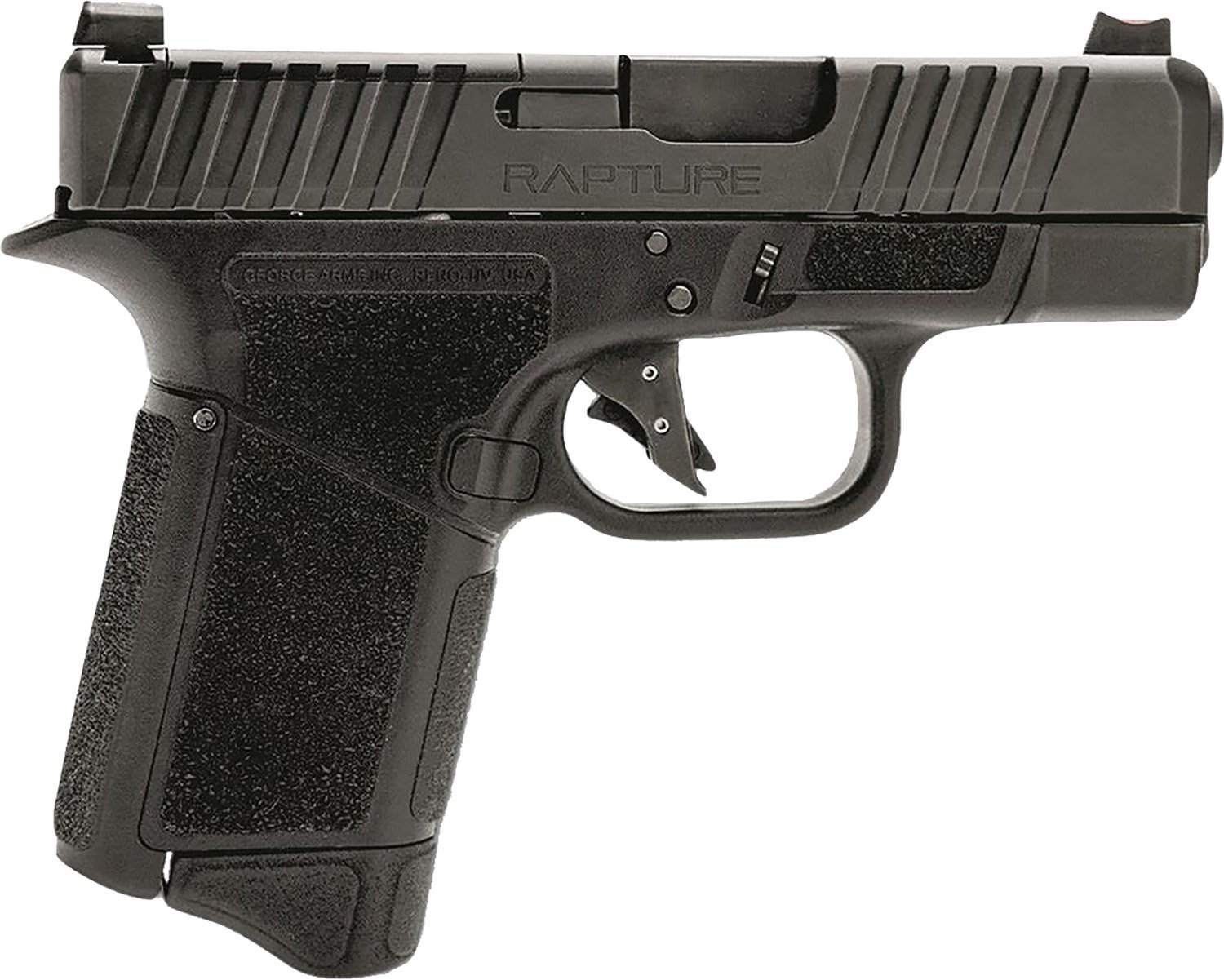 643477868812-1 GFORCE ARMS GF9 9MM 3.25" GRY/BLK 12+1