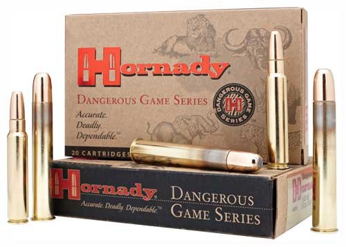 AHDY82667 HORNADY 416 RUGER 400GR BONDED - DGX 20RD 6BX/CS