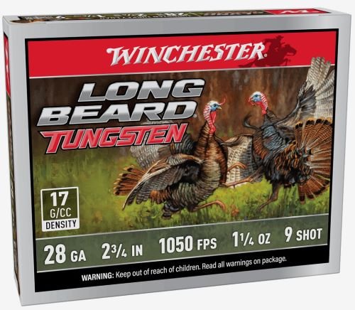 ALBT289 WINCHESTER LONG BEARD TS17 - 28GA 2.75" 1-1/4OZ #9 5RD