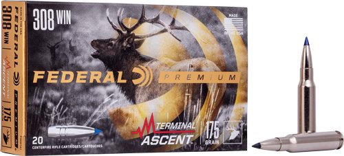 AP308TA1 FEDERAL 308 WIN 175GR - TERMINAL ASCENT 20RD 10BX/CS