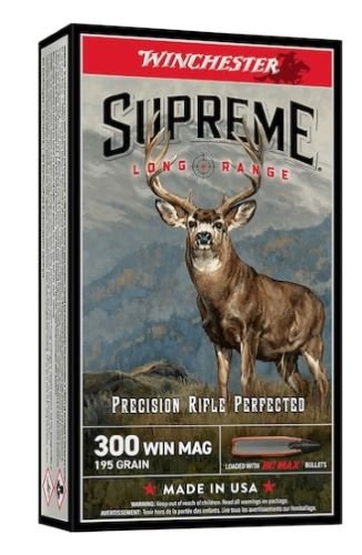 AS300BC WINCHESTER SUPREME LR 300WM - 195GR BC MAX 20RD 10BX/CS