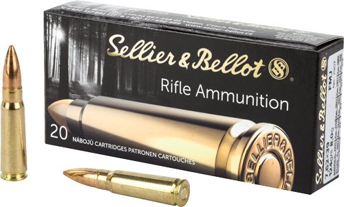S&B 7.62X39 123GR FMJ - 20RD 30BX/CS