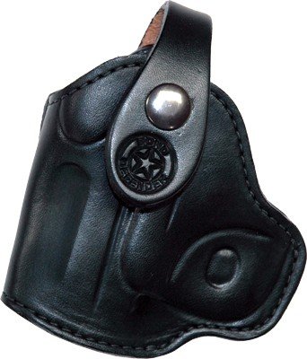 BACKUPLH_1 BOND ARMS HOLSTER LH THUMBSNAP - FOR BACK-UP LEATHER BLACK