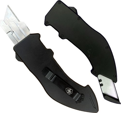BCABK.jpg TEMPLAR UTILITY RAZOR OTF - SQUIRE BLACK WITH 5 BLADES