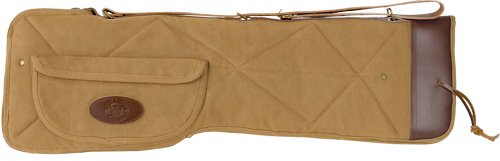 BD381.jpg BULLDOG CLASSIC CANVAS TAKE - DOWN SHOTGUN CASE TAN 28"