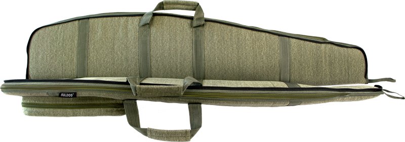 BD395_SPLIT-IN-2.jpg BULLDOG DOUBLE SPLIT CASE - GREEN 48" FITS TWO RIFLES