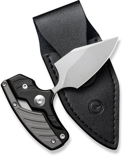 C210363_OPEN.jpg CIVIVI KNIFE TYPHOEUS 2.27" - BLACK/GRAY ALUMINUM/STONEWASH