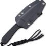 CIVIVI KNIFE ELEMENTUM 3.98" - FIXED BLACK G10/BLACK D2