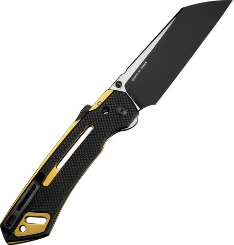 CIVIVI KNIFE BUSTER FG 4.2" - BLACK GOARSE G10 SATIN FLAT