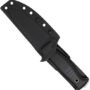 COBRATEC BACK COUNTRY 4.5" - BLACK W/KYDEX SHEATH 8.1OZ