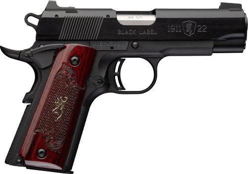 G051070490_1.jpg BROWNING 1911-22 BLACK LABEL - MEDALLION 22LR 3.6" COMPACT