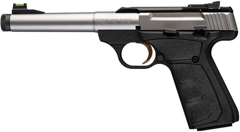 BROWNING BUCKMARK CAMPER UFX - 22LR 5.9" SS BLACK SR