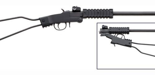 G500145 CHIAPPA LITTLE BADGER 17HMR - 1/2X28" THREADED BLACK MATTE