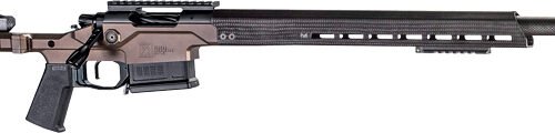 CHRISTENSEN MPR 338LAPUA - 27" CF BLK/DESERT BROWN M-LOK