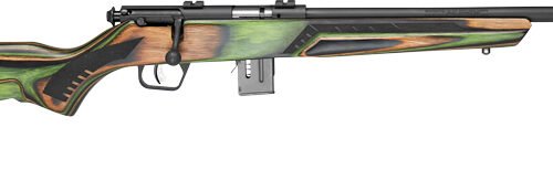 G91936 SAVAGE 93 MINIMALIST 22WMR - 18" MATTE/GREEN LAMINATE