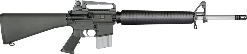 RRA LAR15 NM A4 223 WYLDE - 20" HVY MATCH BBL A2 STK BLACK