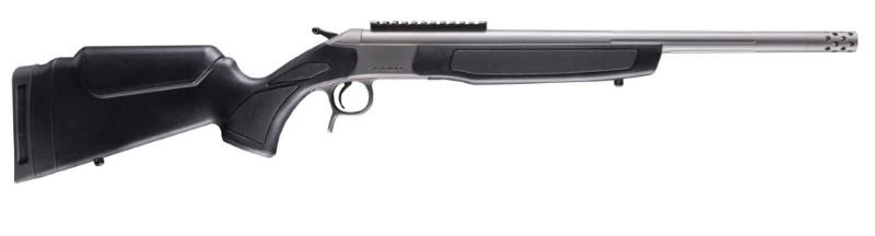 CVA SCOUT TD V3 243 WIN 20" - STAINLESS/BLACK SYNTHETIC