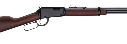 HENRY H1 FRONTIER LEVER RIFLE - 17HMR 20" OCT. BLUED WALNUT