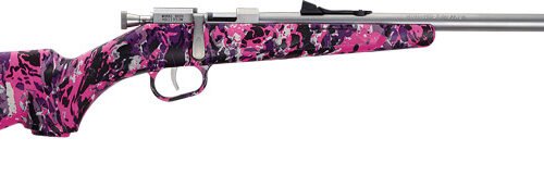 HENRY MINI BOLT 22S/L/LR - 16.25" S/S SYN MUDDY GIRL