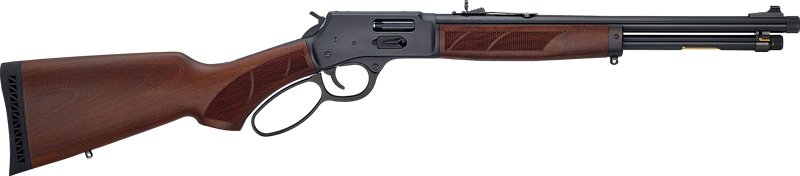 GH012PGR44M.jpg HENRY H12 PROTECTOR CARBINE - 44MAG 16.5" PG BLUED WALNUT