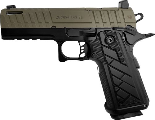 LFA APOLLO 11 V2 4.15" BBL - OR NS 1-18RD MAGS FDE/BLACK