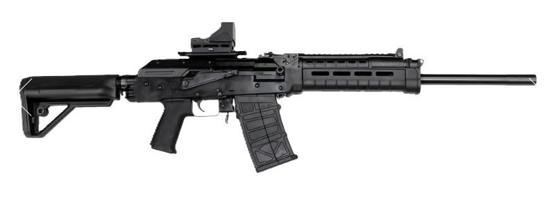 JTS M12AKT1 12GA 3" SHOT GUN - WITH RED DOT (2) 5RD MAGS BLK