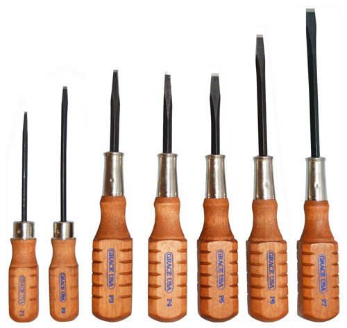 GRACE USA SCREWDRIVER SET - PISTOLSMITH GUN CARE SET OF 7