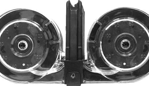 KCI USA INC MAGAZINE AR15 223 - 100RD DRUM GEN 2 BLK POLY