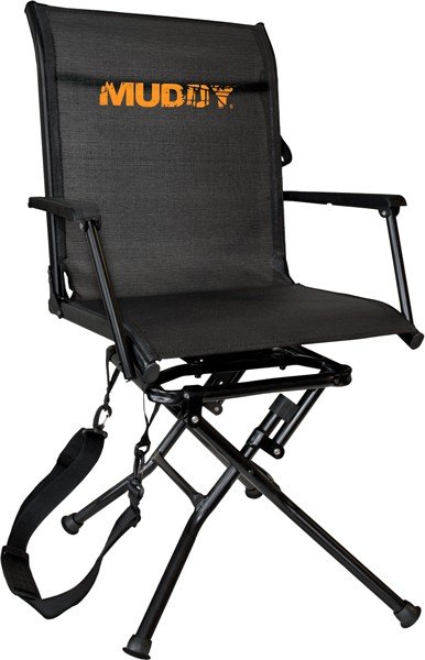 MUDDY SWIVEL-EASE FOLDING - GROUND SEAT W/FLEX TEK SEAT