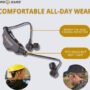 PRO EARS STEALTH 28 HT EAR - BUDS ELECTRONIC GREEN