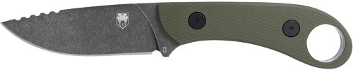SD2DNSODGGEN2.jpg COBRATEC D2 SKINNER 3.75" FULL - TANG OD GREEN G10 W/KYDEX SHTH