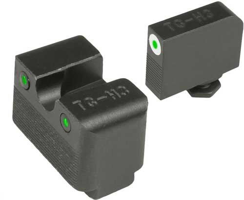 TG231G1MW TRUGLO SIGHT SET FOR GLOCK LOW - MOS TRITIUM PRO WHT W/U-NOTCH