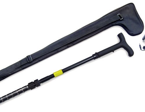 PSP ZAP STUN CANE W/ LED LIGHT - ADJ 32-36" 1000000 VOLTS
