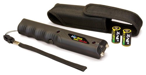 PSP ZAP STUN ZAP STICK BLACK - W/FLASHLIGHT 800000 VOLTS