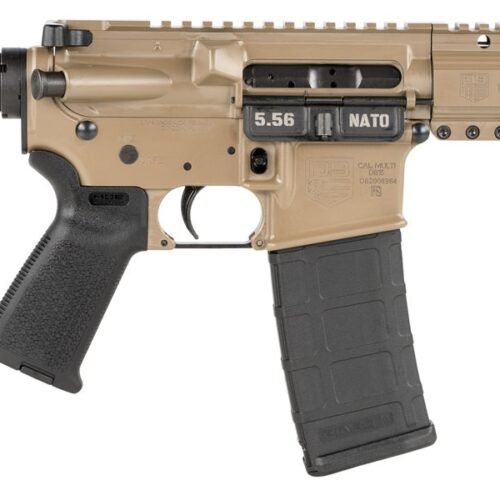 db15pcml7fde2f4c DIAMONDBACK FIREARMS DB-15 PIST 5.56MM FDE 7"