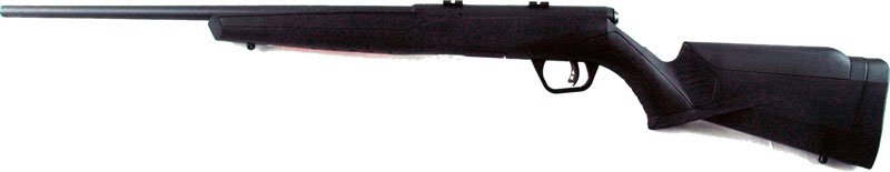SAVAGE B22F MAGNUM 22WMR 21" - SPORTER BBL ACU-TGR BLACK SYN