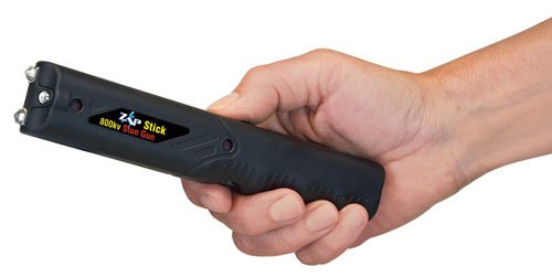 PSP ZAP STUN ZAP STICK BLACK - W/FLASHLIGHT 800000 VOLTS