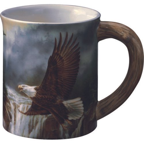 1001490_1 Wild Wings Sculpted Mug Majestic Bald Eagle