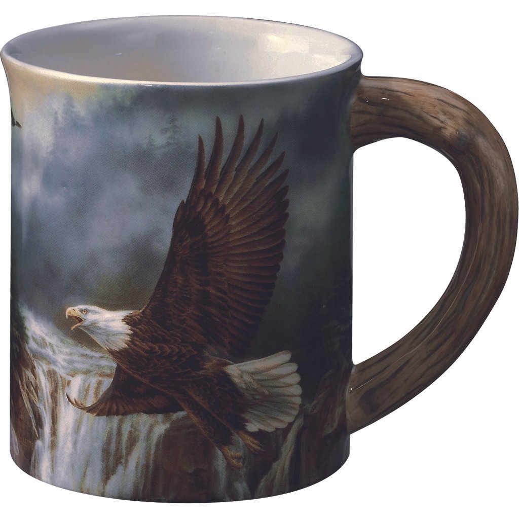 1001490_1 Wild Wings Sculpted Mug Majestic Bald Eagle