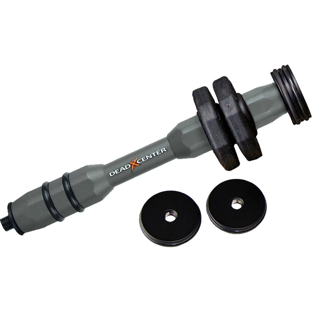Dead Center Dead Silent Carbon XS Stabilizer Grey 6 in.