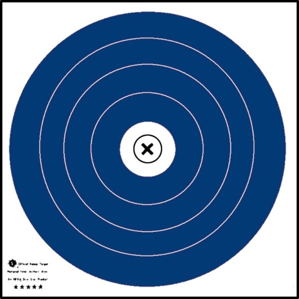 Maple Leaf NFAA Indoor Target 40cm Target 25 pk.