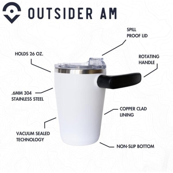 1006522_2 Outsider The AM Travel Mug Black