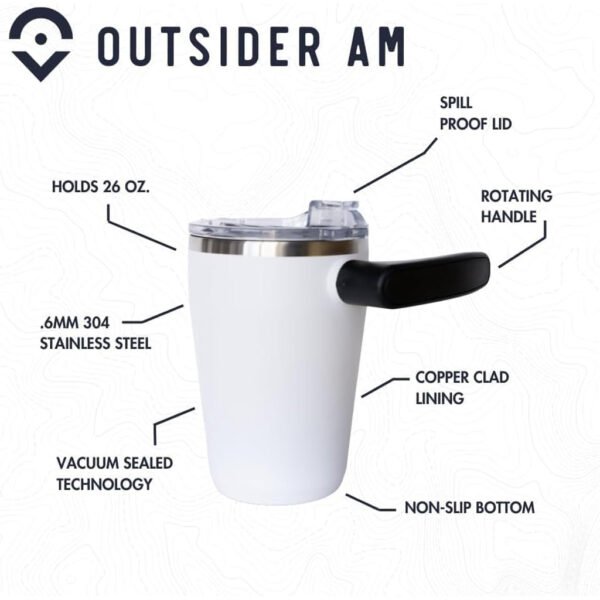 Outsider The AM Travel Mug Teal