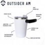 Outsider The AM Travel Mug Teal