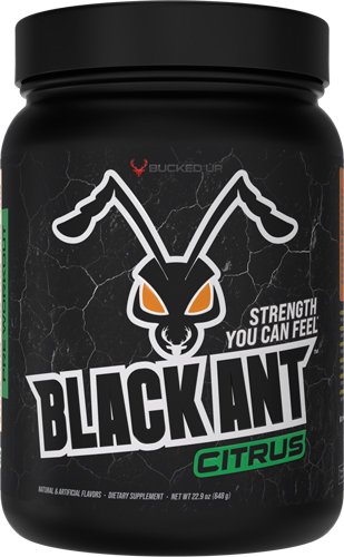 BUCKED UP BLACK ANT PREWORKOUT - CITRUS 20 SERVINGS